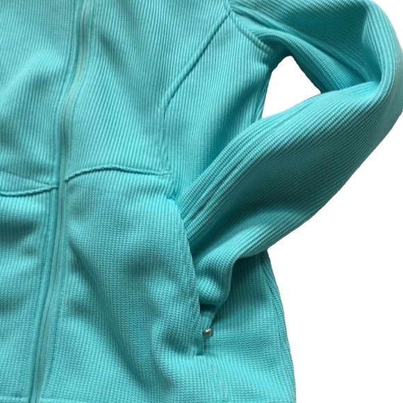 Spyder Womens Size Small Blue Polyester Fleece Lined Full Zip Jacket Zip Pocket - Picture 4 of 8